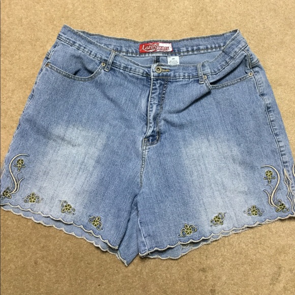 Lazer Jeans Pants - 4 for$20 LaserJean Shorts 20 embellished w/flowers